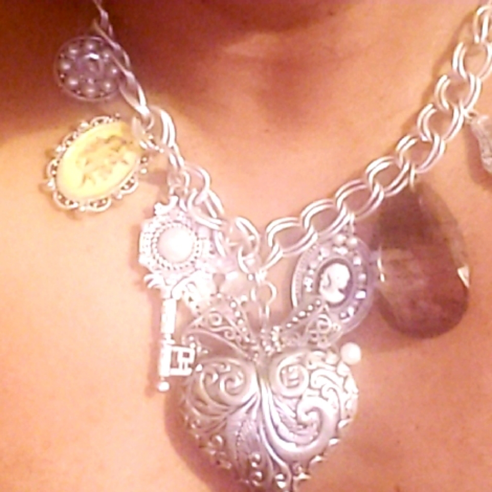 Silver Charm Necklace